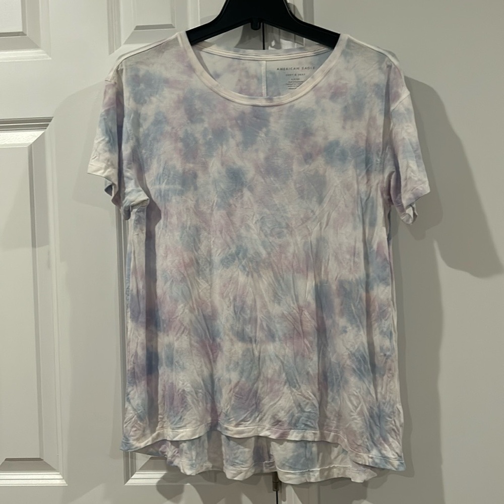 NWOT American Eagle Women’s Soft And Sexy Oversized Tie Dye Tee Shirt